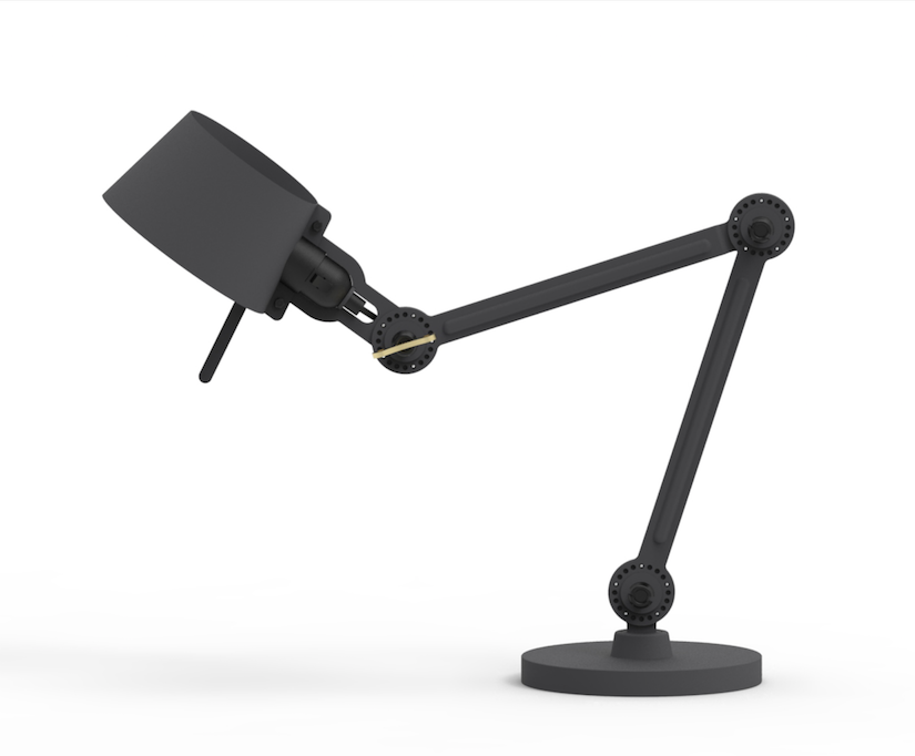 Bureaulamp Bolt 2 arms midnight klein grey