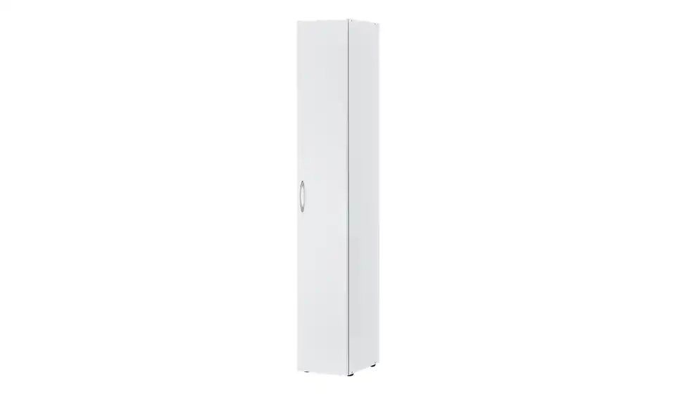 Schrank, 1-türig Multischrank-System 30 cm Weiß