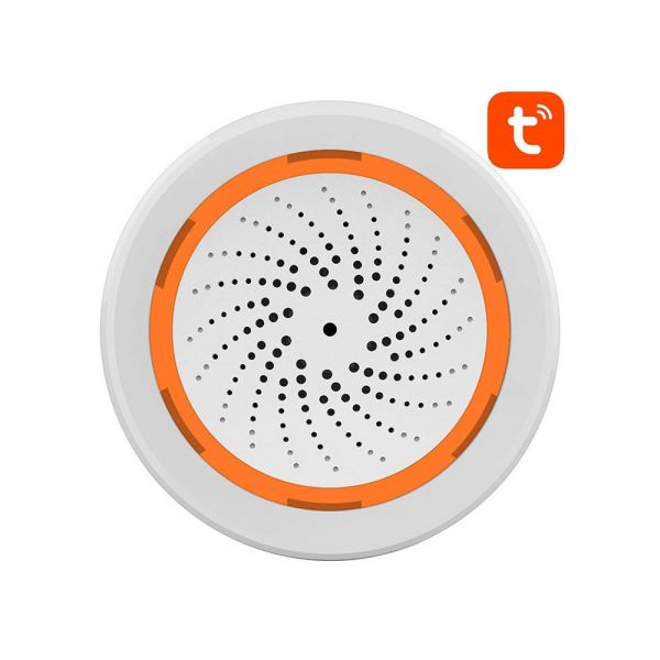 NEO Sirene Alarme Zigbee WIFI NAS-AB02B Tuya