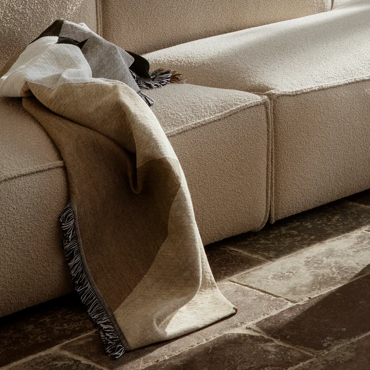 Ferm Living - Entire Decke, 120 x 170 cm, mehrfarbig