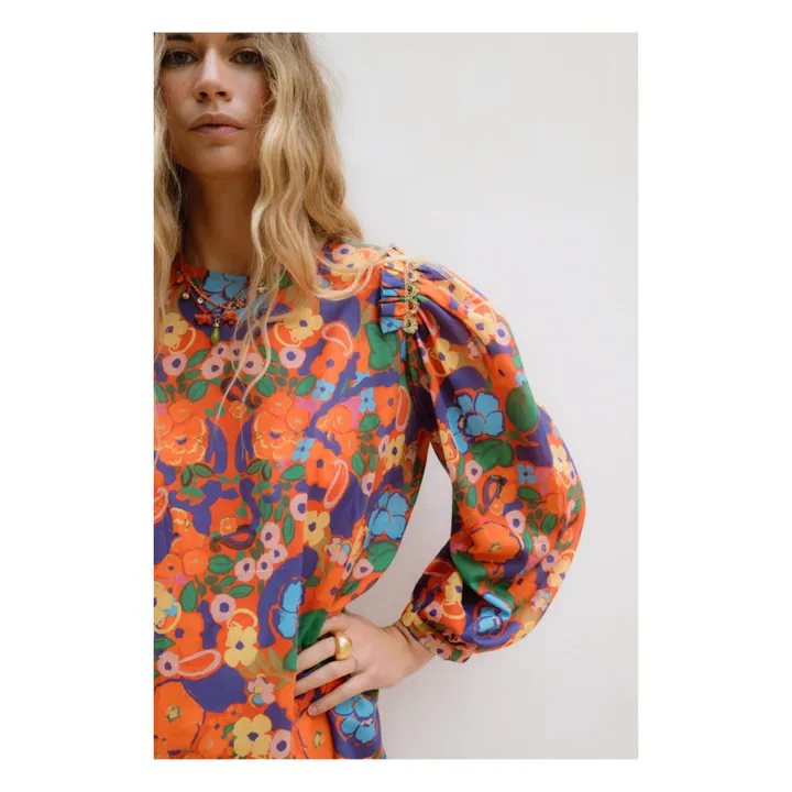 JoSephine Robe Fleurs Kir Royal | Orange