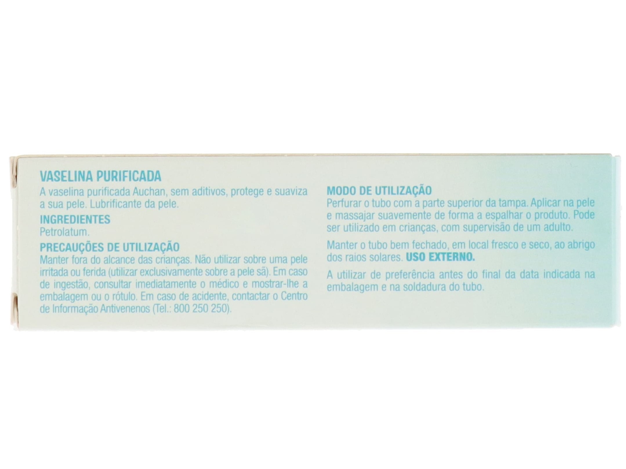 VASELINA AUCHAN PURIFICADA 25ML