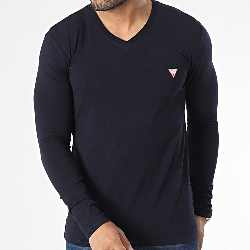 Tee Shirt Manches Longues M2YI08-J1314 Bleu Marine