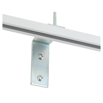 Intensions 4 cm wandsteun gordijnrail Basic 2 stuks