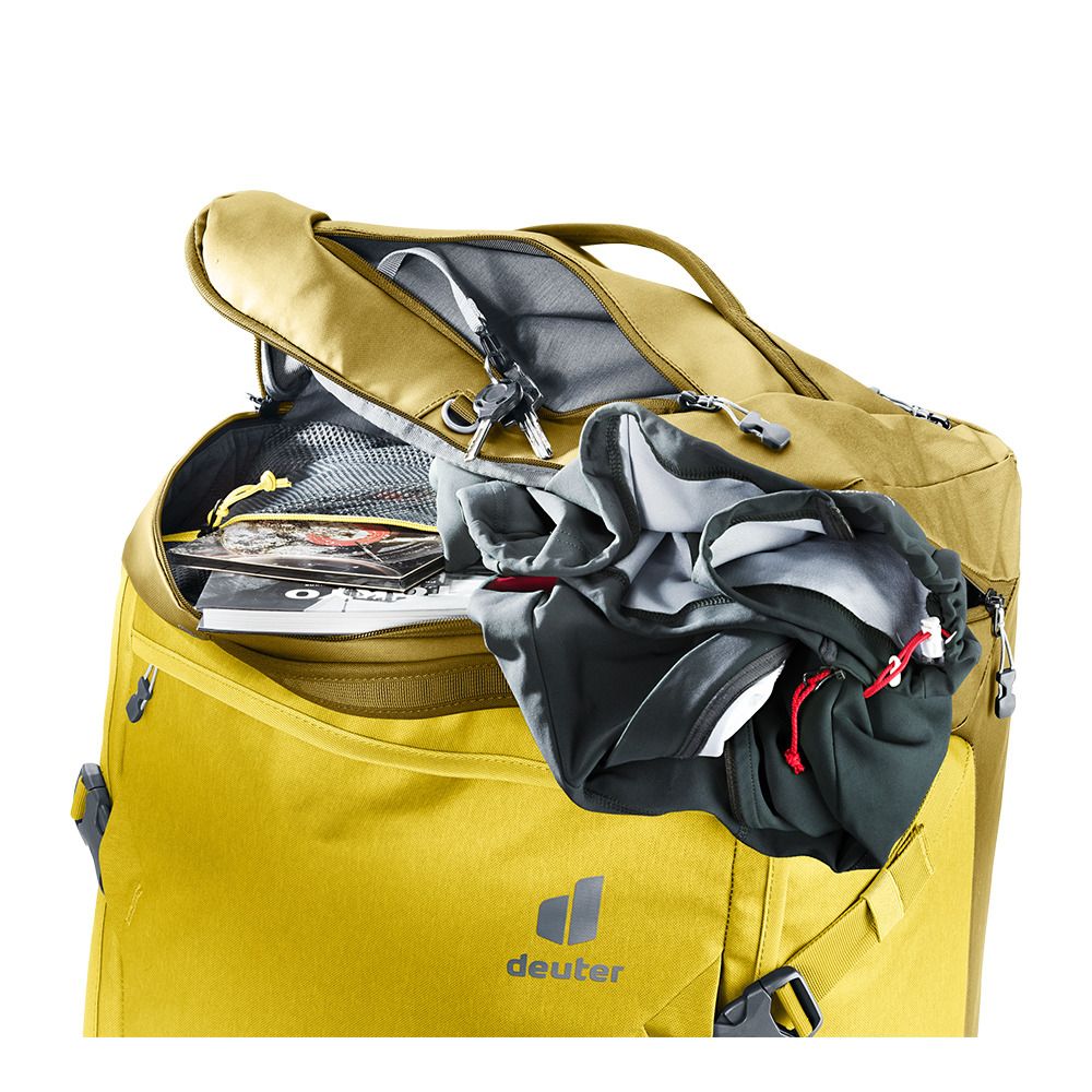 Deuter AVIANT DUFFEL PRO MOVO 90 L - Sac de voyage corn/turmeric