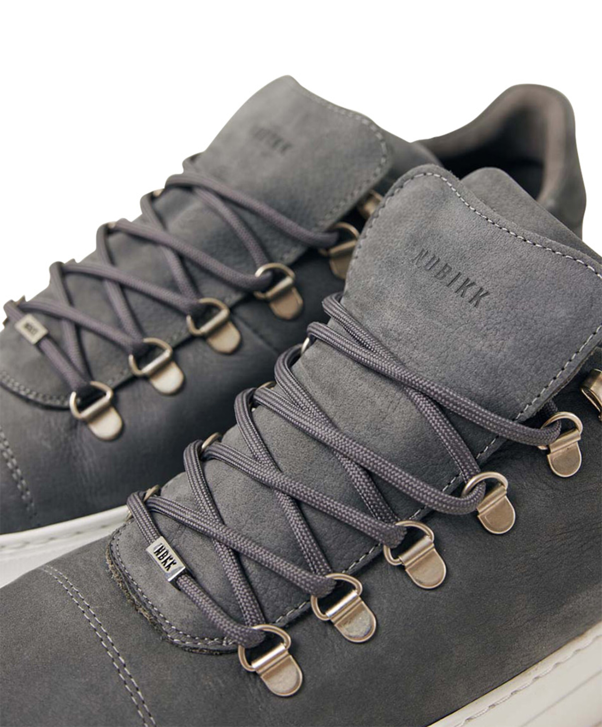 Nubikk Jagger Classic Nubuck  heren sneakers grijs