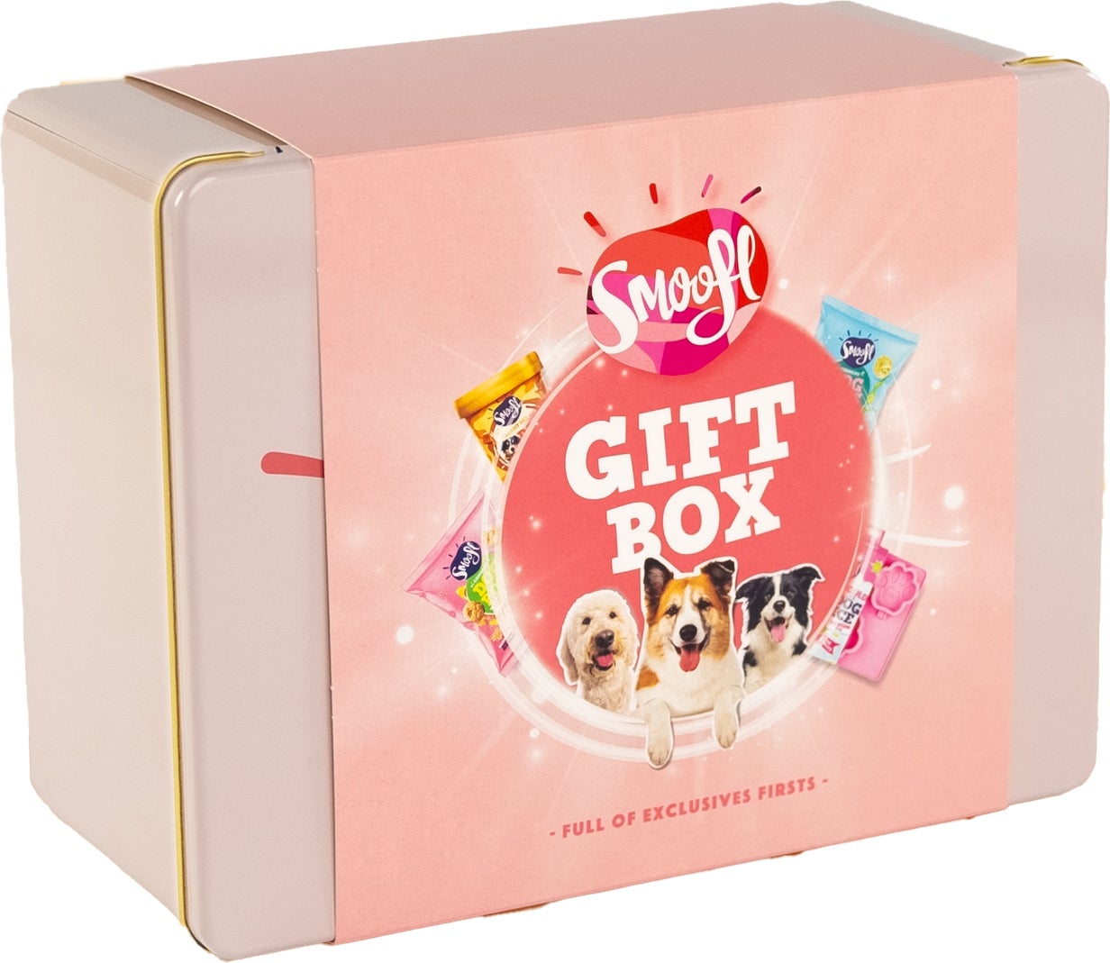 Smoofl hondenijsjes / hondenkoekjes giftset 486 g