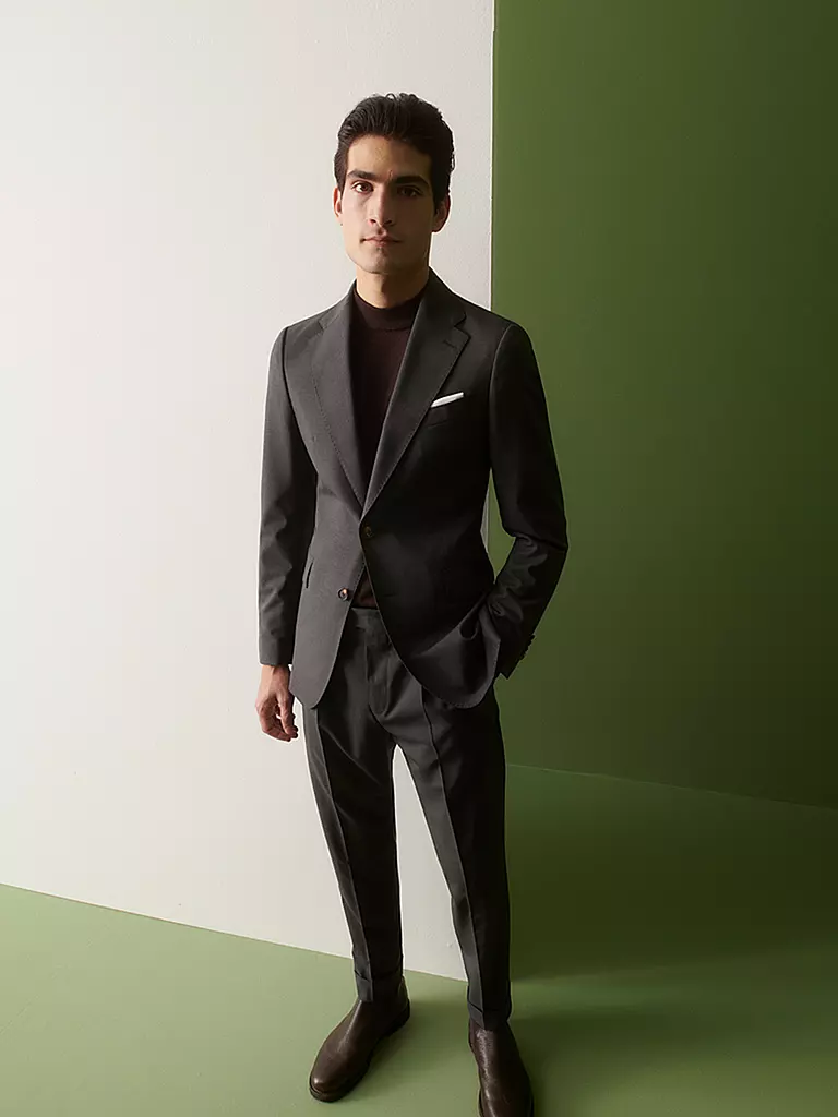WINDSOR Sakko Shaped Fit SONO grau