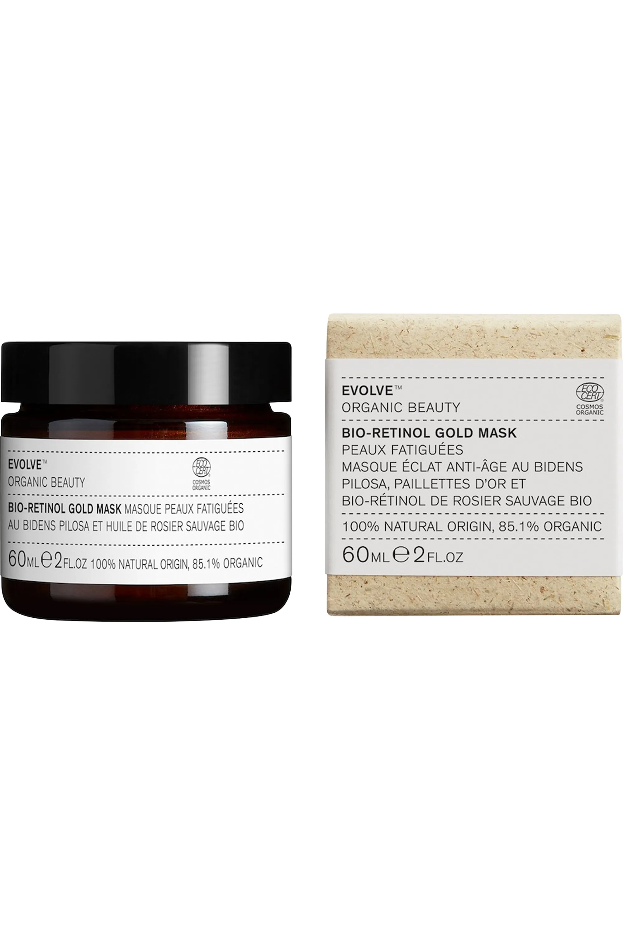Evolve Beauty Masque visage éclat & anti-âge-60 ml