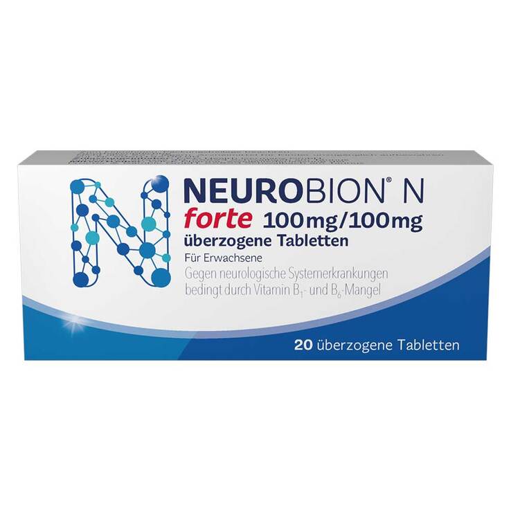 Neurobion N forte überzogene Tabletten, 20 St