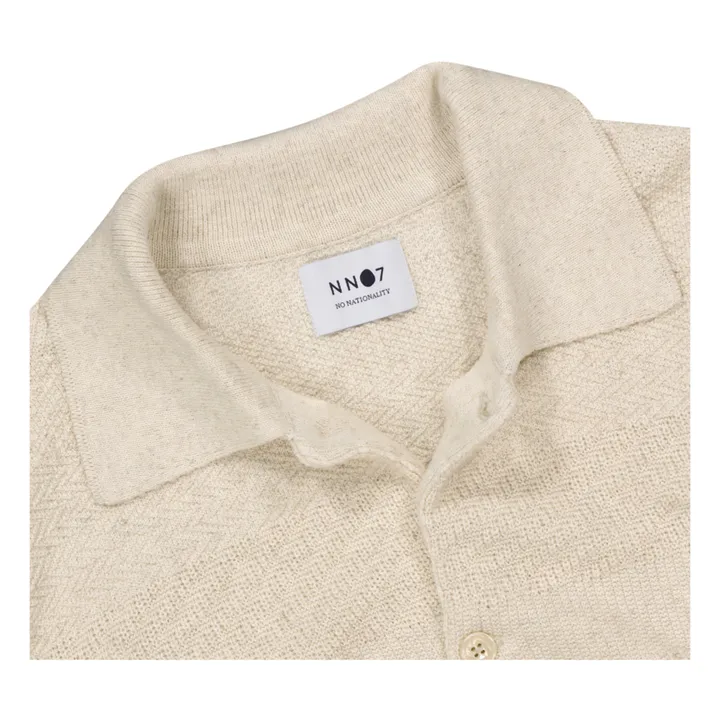 NN. 07 Veste Troy 6575 Coton et Lin | Naturel