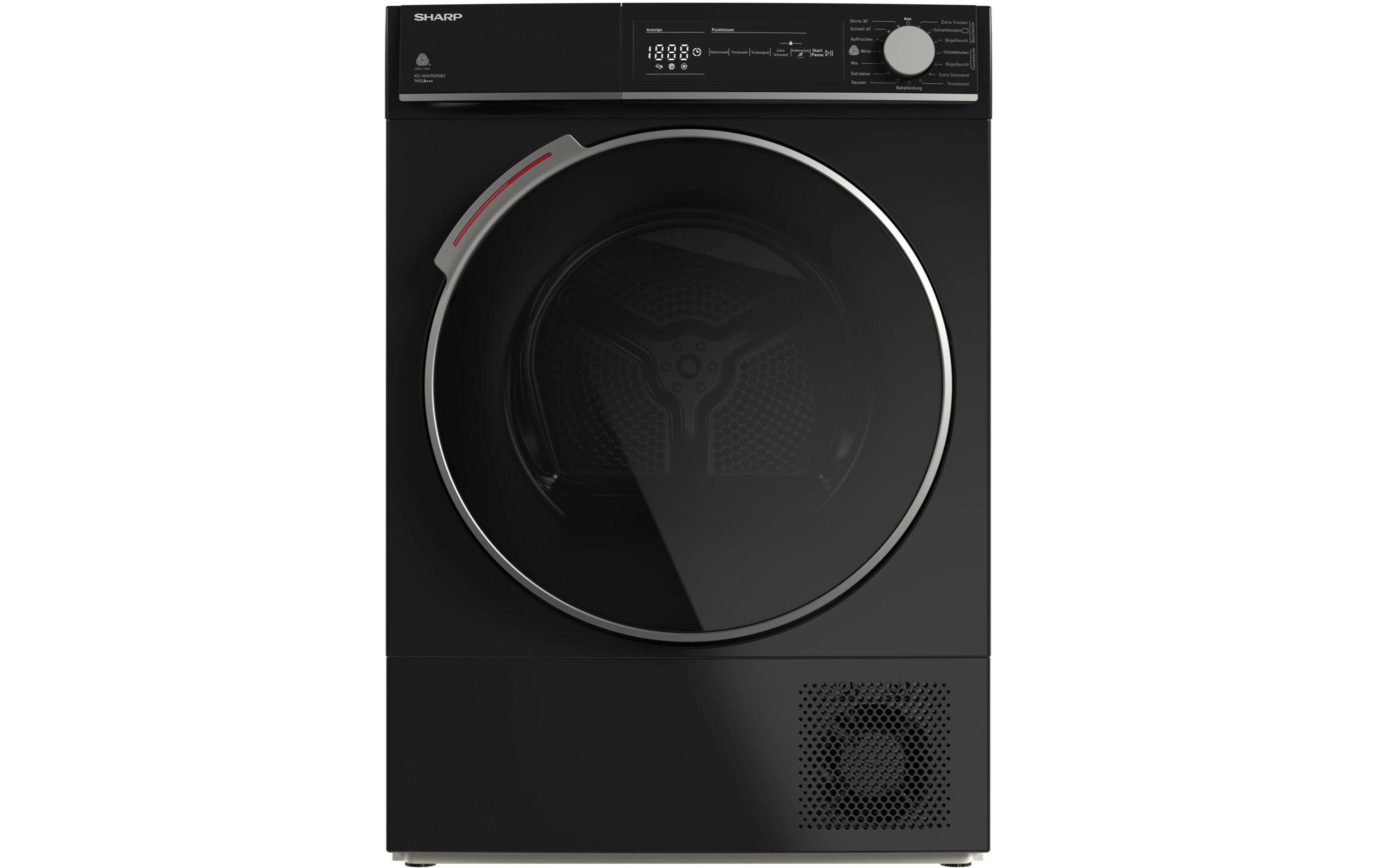 Wäschetrockner KD-NHH9S9GB3-DE Rechts<br>Wärmepumpentrockner