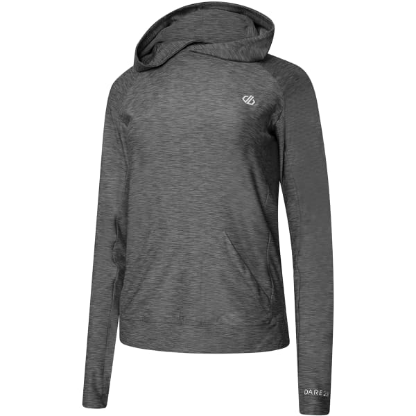 T-shirt running DARE 2B SPRINT CITY HOODIE EBONY GREY