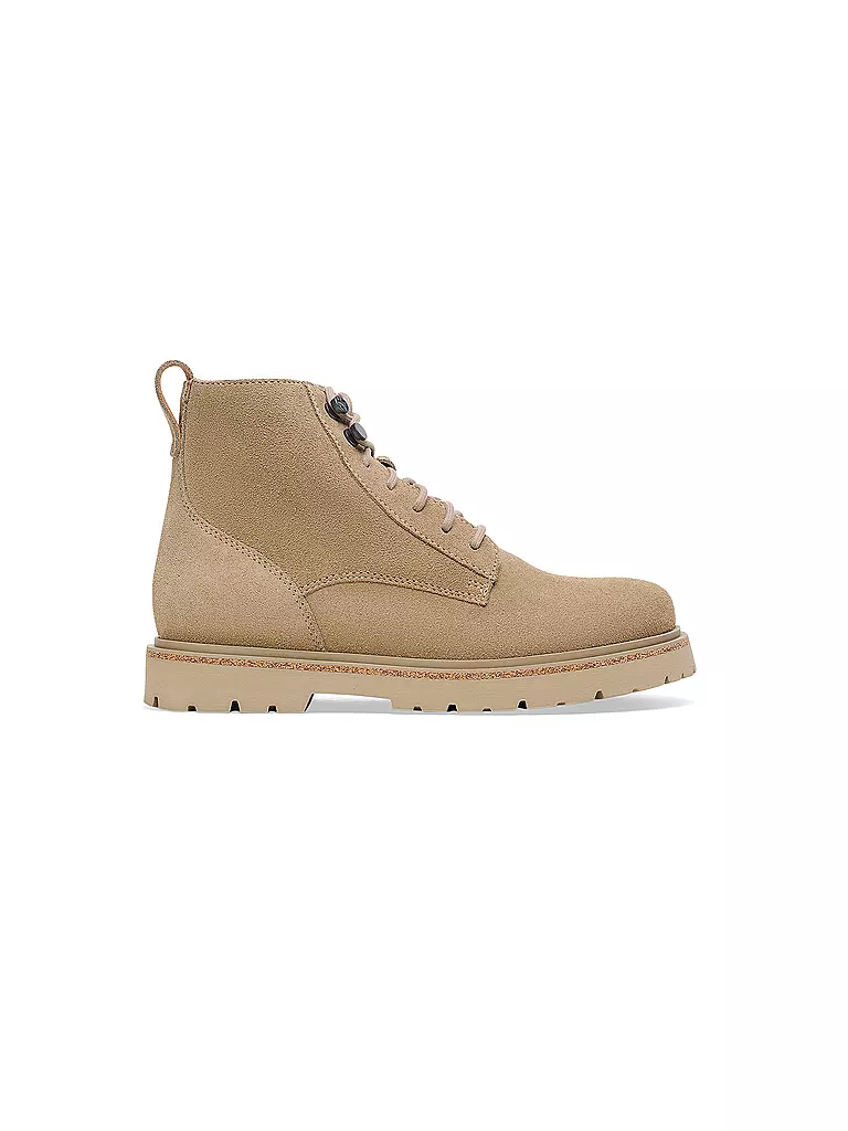 BIRKENSTOCK Schnürschuhe HIGHWOOD LACE MID beige