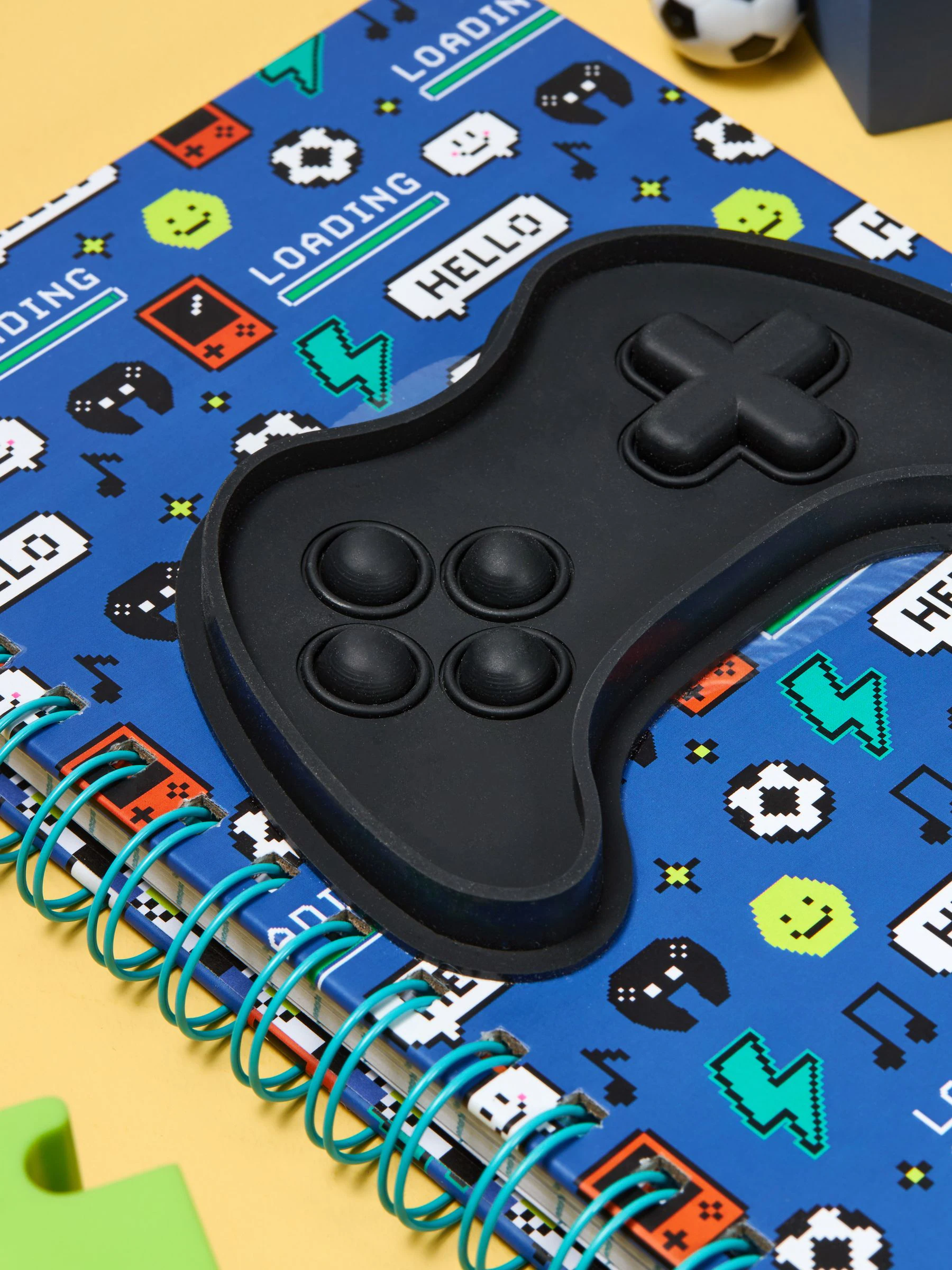Pixel Gaming A5 gelinieerd notitieboek