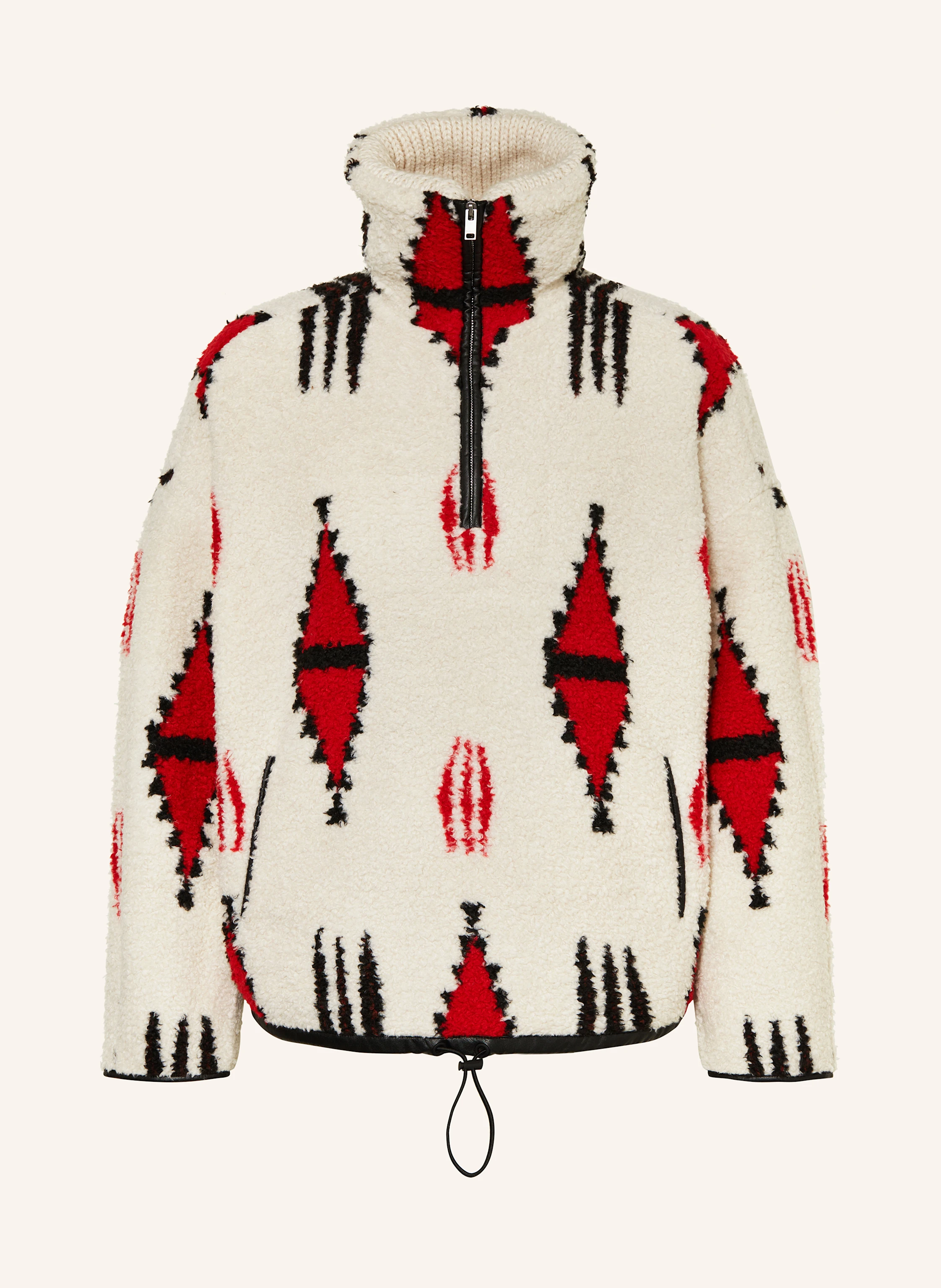 ISABEL MARANT Schlupfjacke MARLO mit Teddyfell