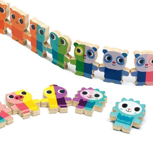 Djeco houten domino UP