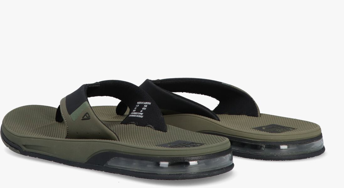 REEF groene reef teenslippers fanning