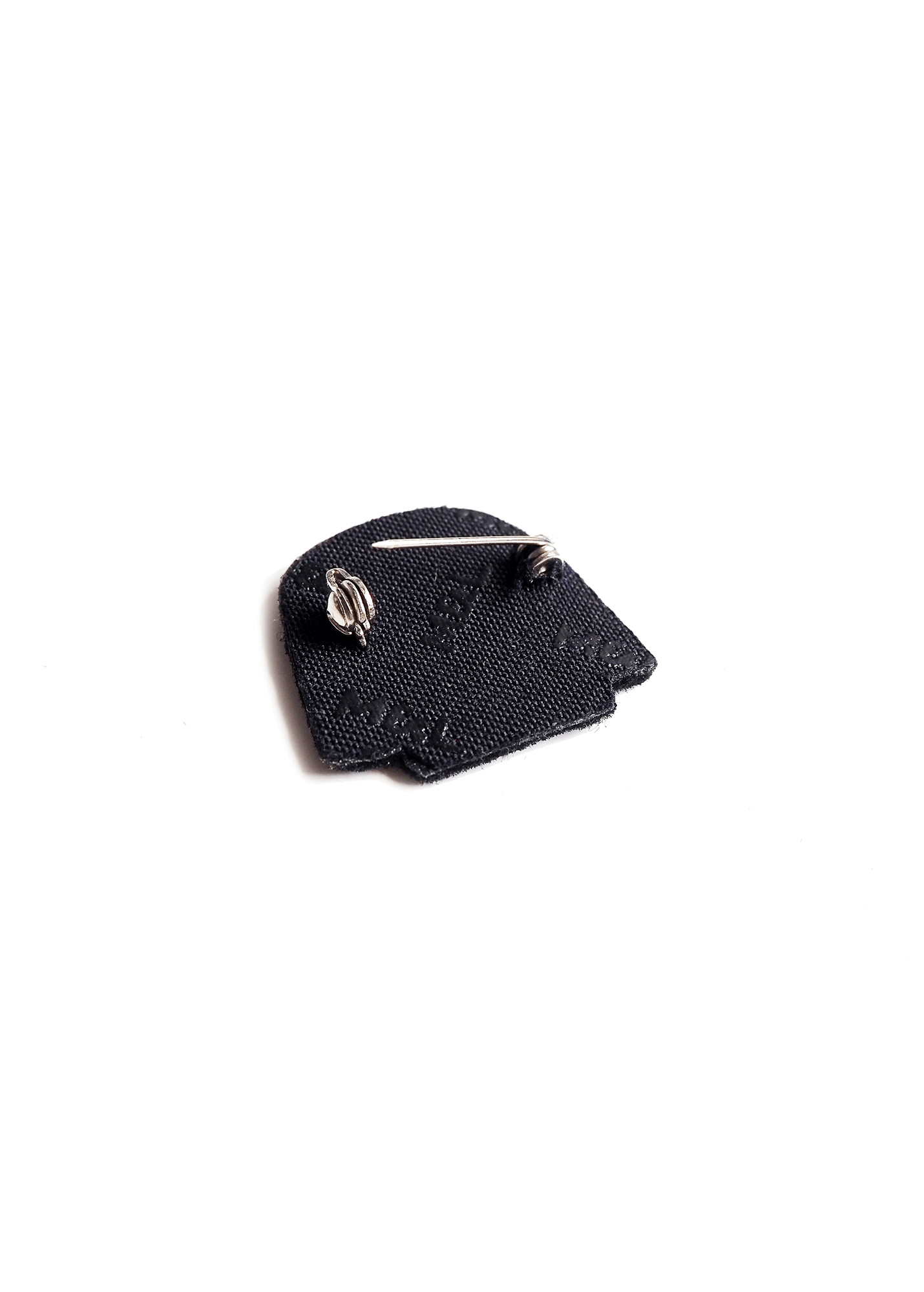 Broche brodée Marinière