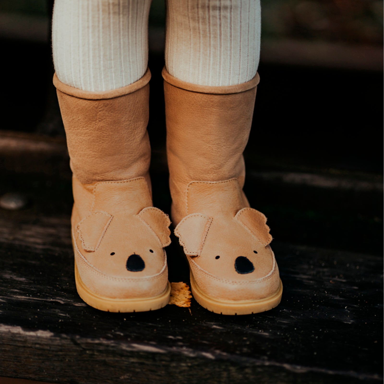 Stiefel Wadudu Koala Truffle Leather