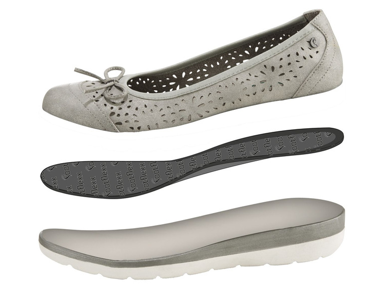 Ballerina's voor dames, Footflexx-zool, G-wijdte