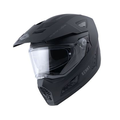 Casque cross Kenny EXPLORER SOLID BLACK 2023 - Noir