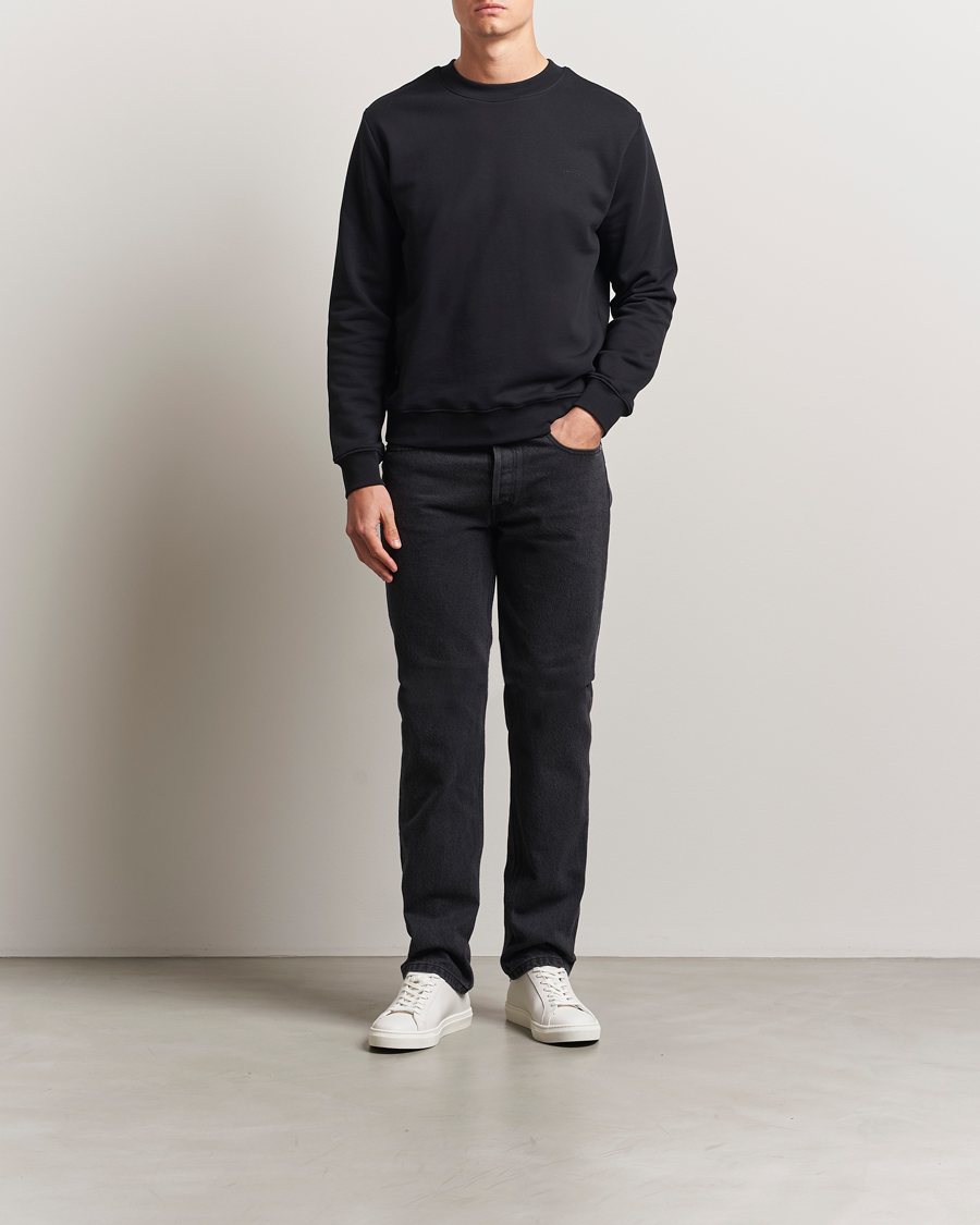A.P.C. Embroidered APC Sweatshirt Black