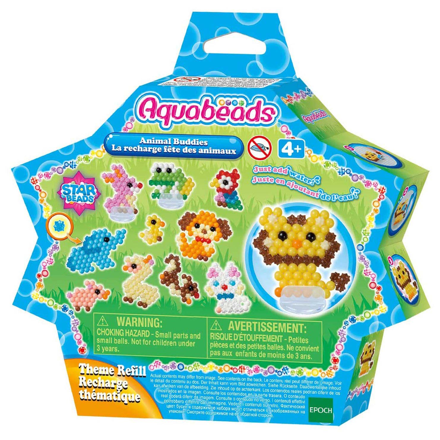 Aquabeads Dierenvrienden (thema navulling)