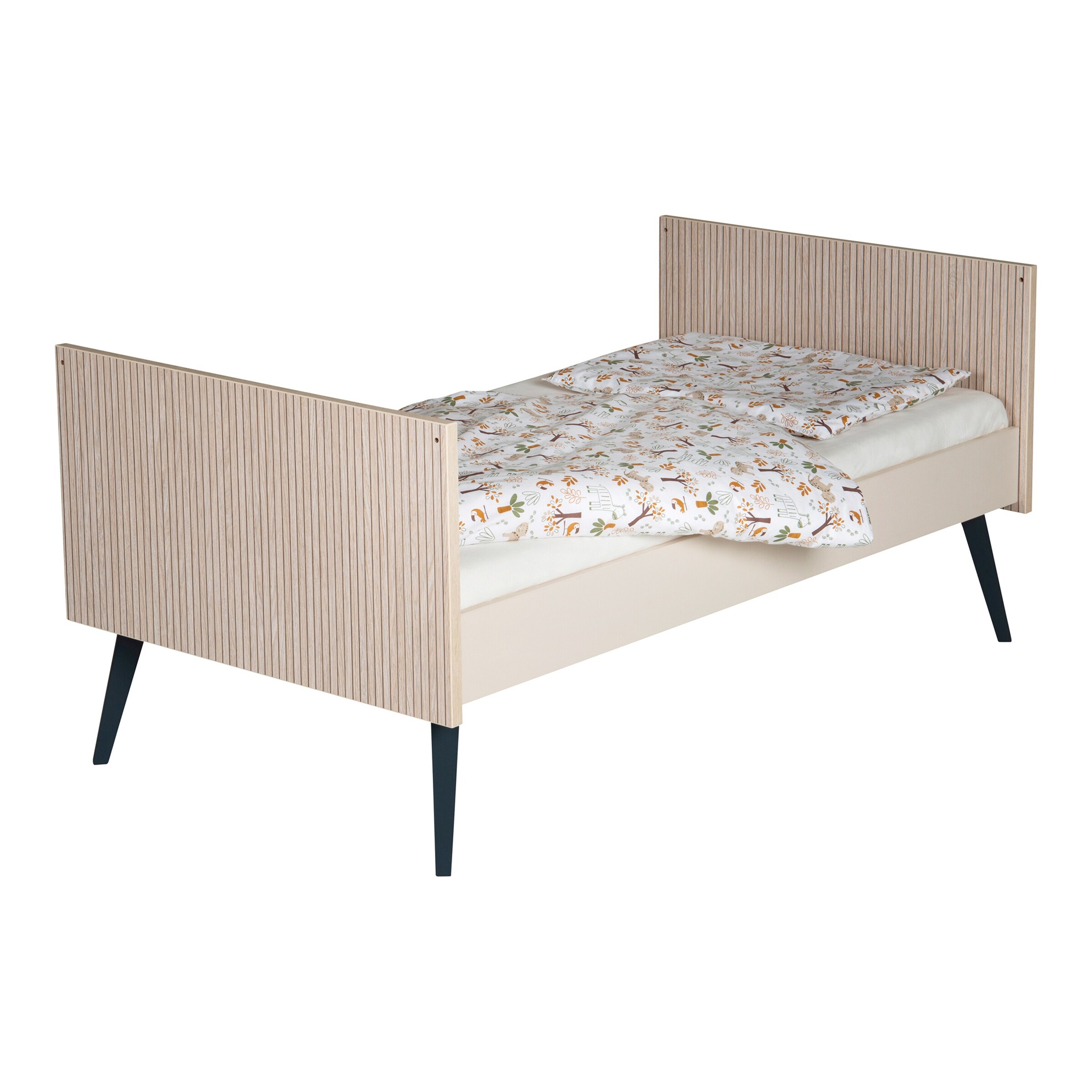 Schardt 3-tlg. Babyzimmer Smile mit 2-türigem Kleiderschrank carat beige