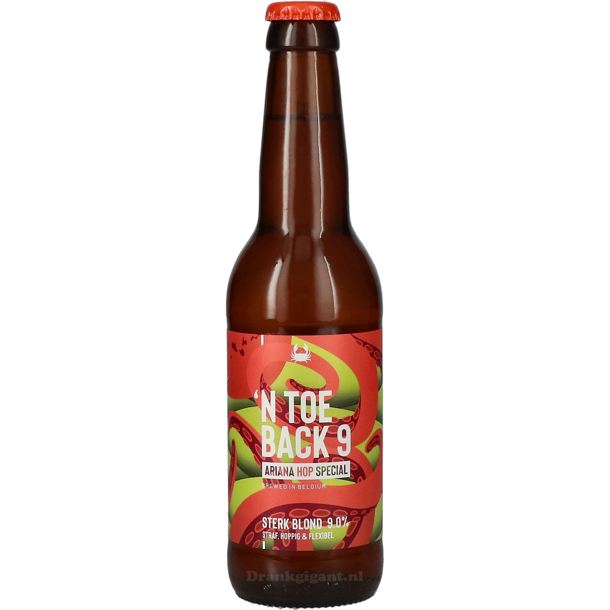 Scheldebrouwerij 'n Toeback 9 Ariana Special Sterk Blond 33 cl