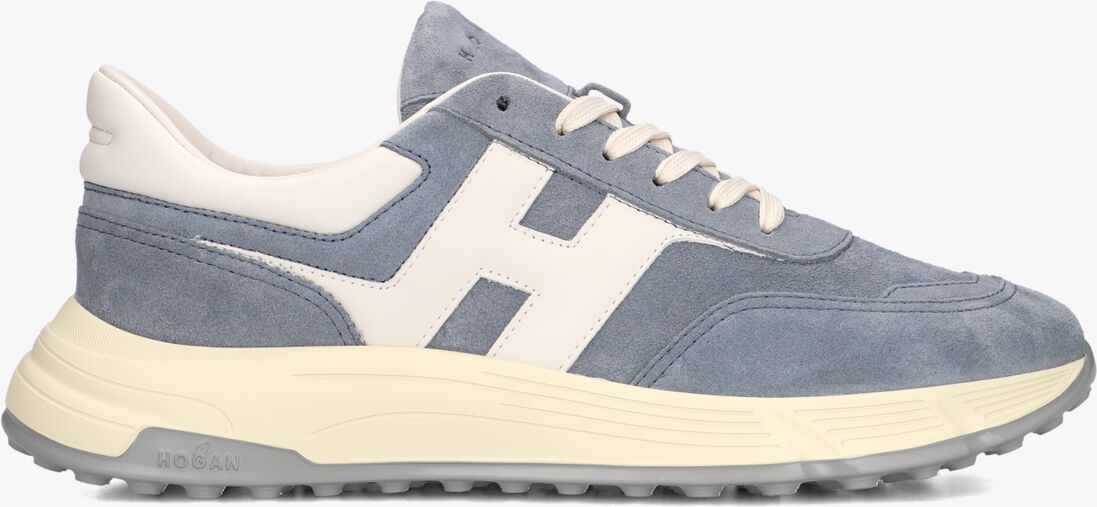 blauwe hogan lage sneakers hyperlight allacciato h