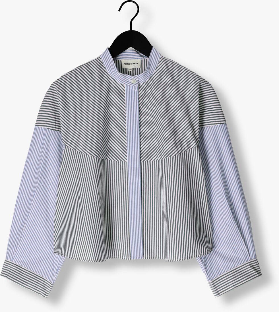 blauwe antik batik blouses martin blouse