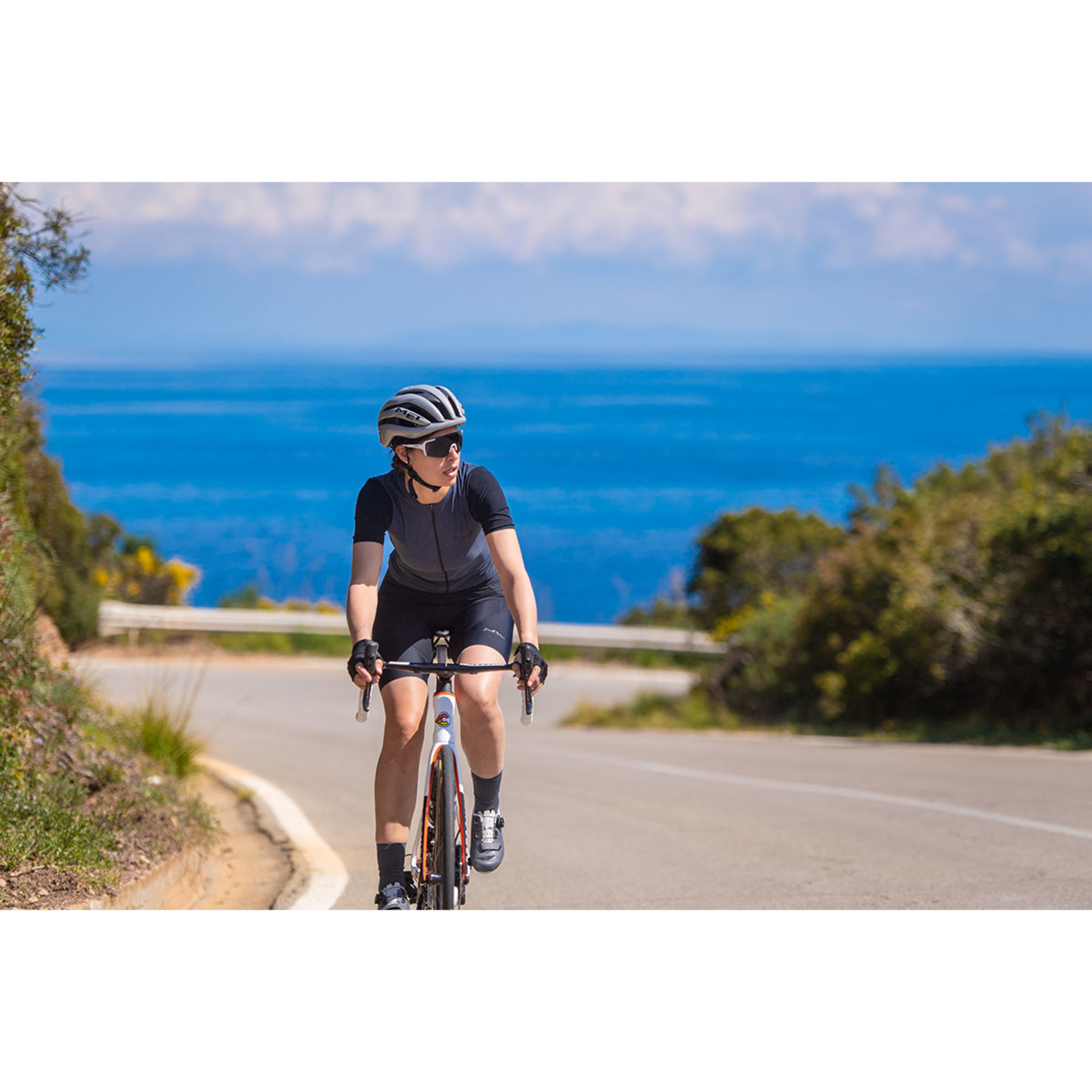 Northwave Extreme Fietsshirt Korte Mouwen Grijs/Zwart Dames