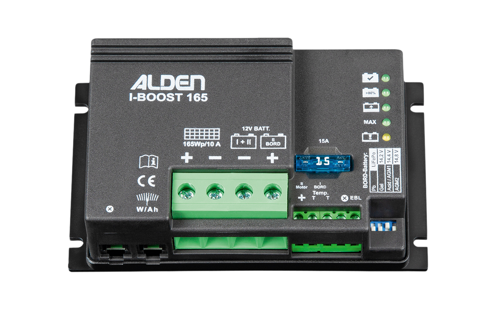 HIGH POWER Solarset Easy Mount3 120 Watt inkl. Solarregler I-Boost 165 Watt