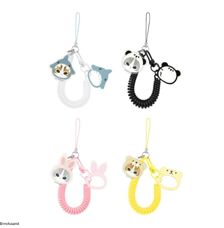 Gourmandise - mofusand Multi Coil mobiele telefoonriem