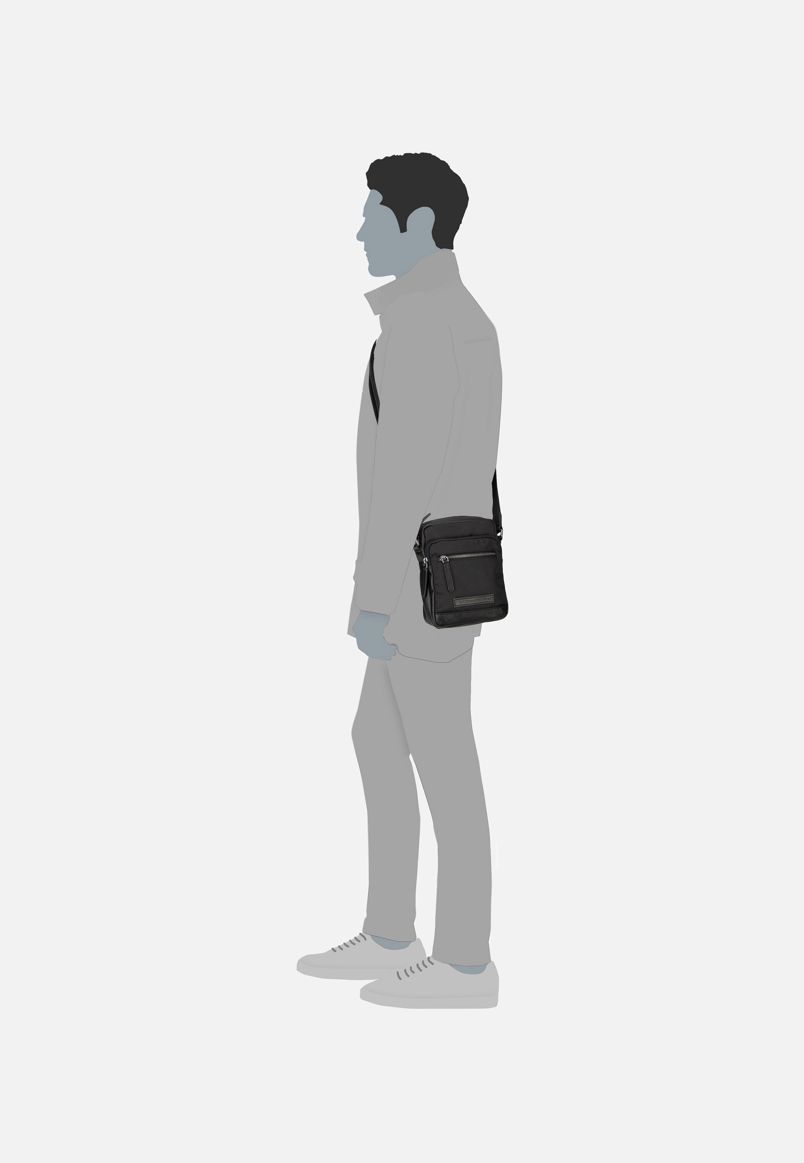 Karlstad 1801 Black - Crossbody Bag