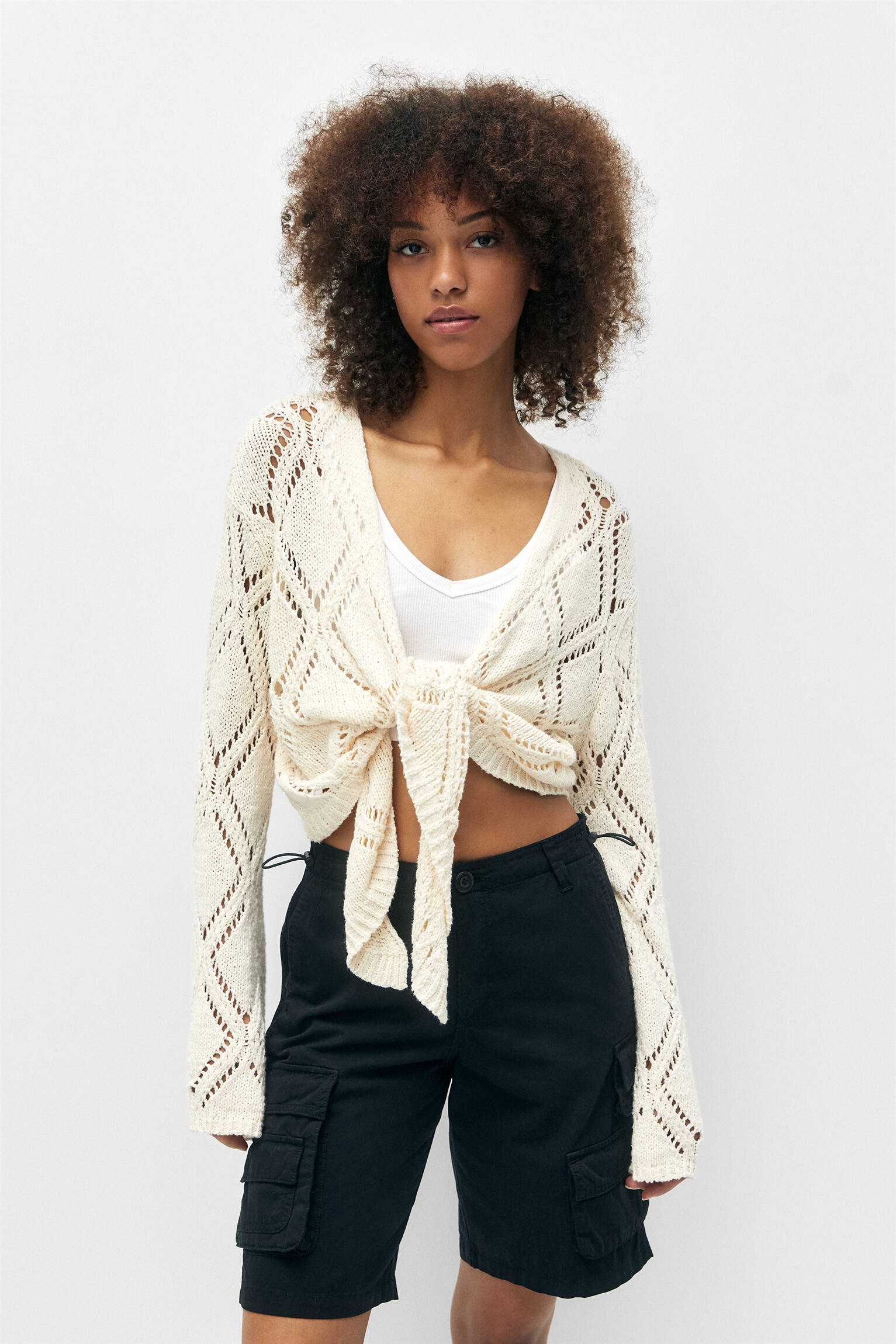 KIMONO PUNTO cañado - ARENA