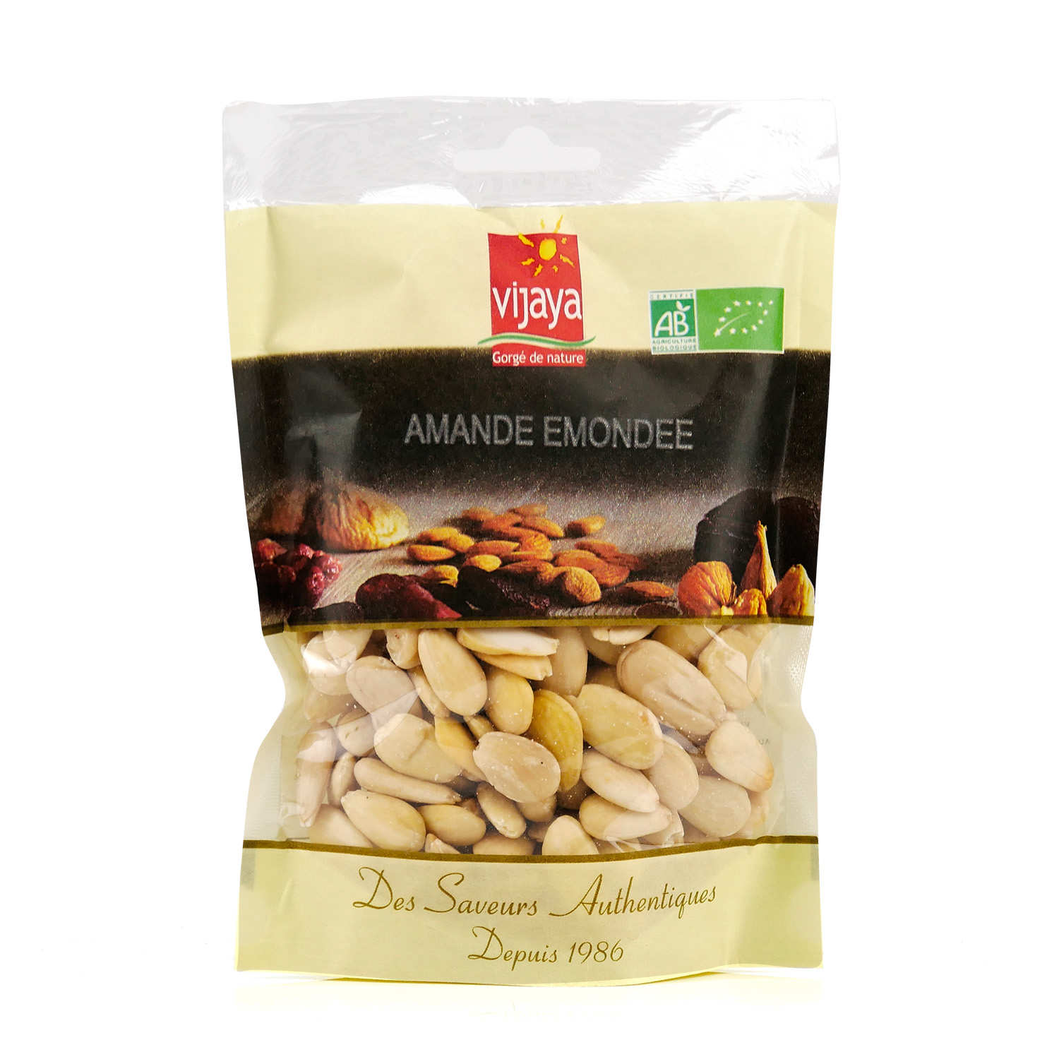 Amandes émondées bio