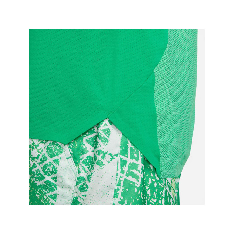 Polo tennis Nike vert ADV Slam Roland Garros