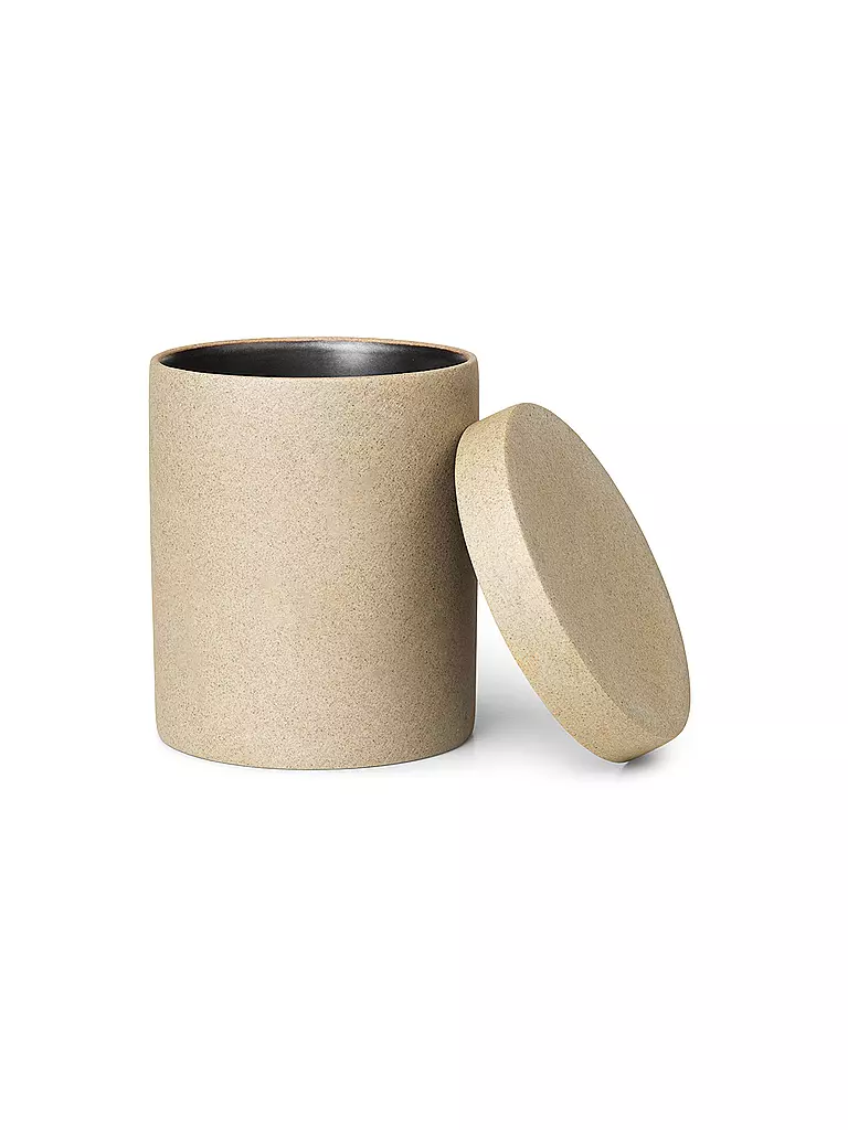 FERM LIVING Porzellan Container BON Large Keramik  beige
