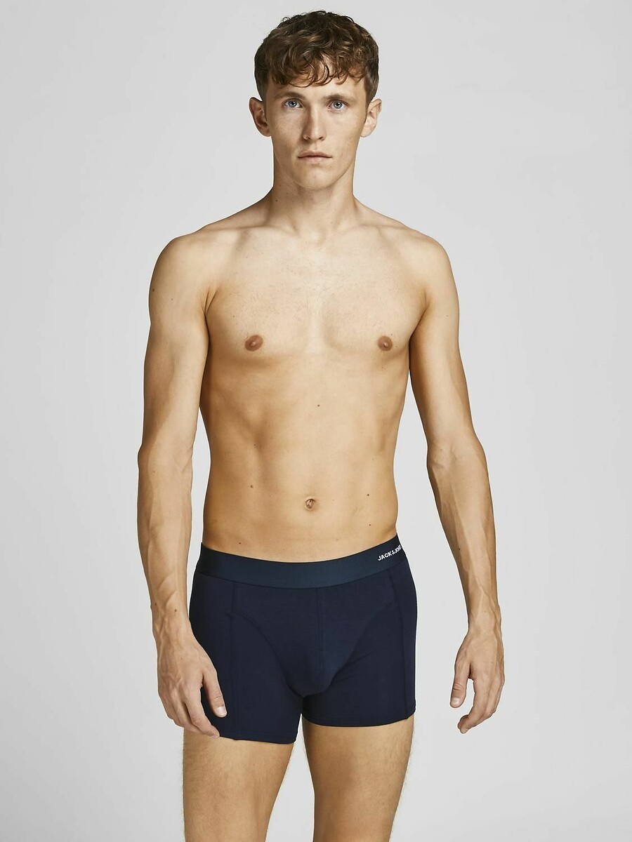 JACK & JONES<br>Conjunto de 3 cuecas boxer