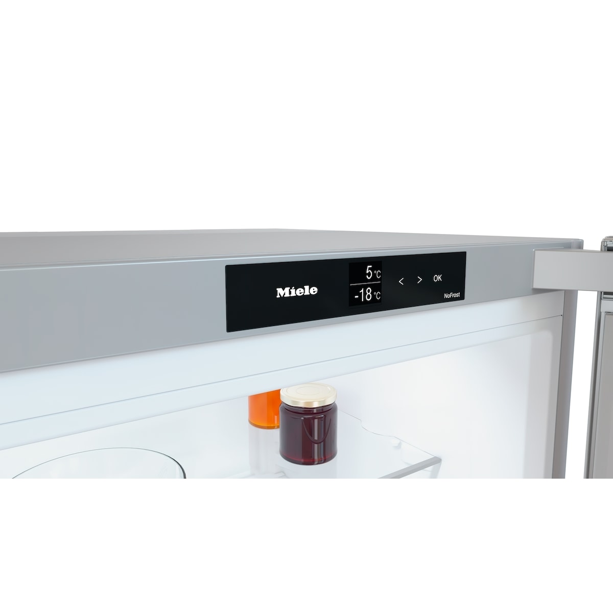Miele kombiskap KFN4395DD (rustfritt stål)