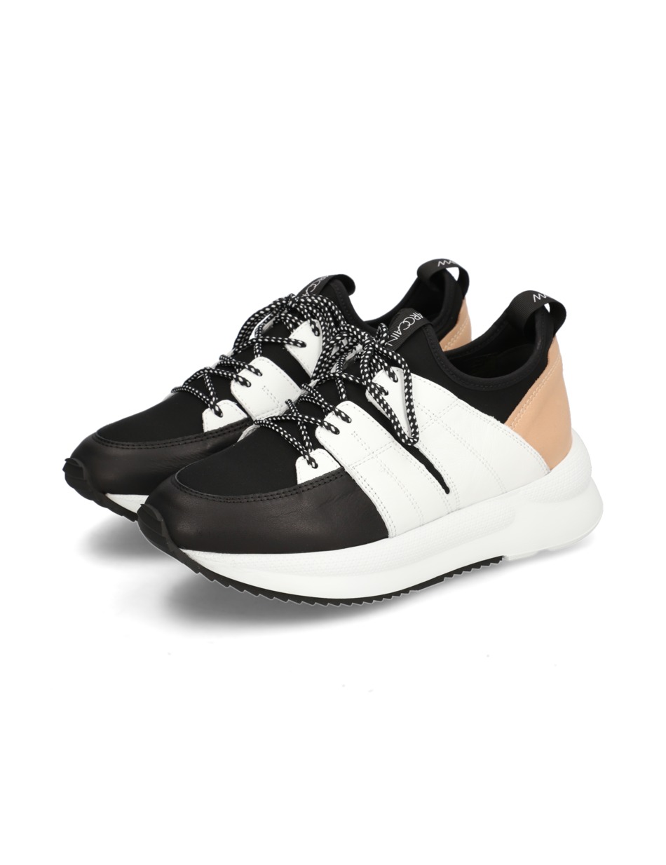 Lederkombination Sneaker