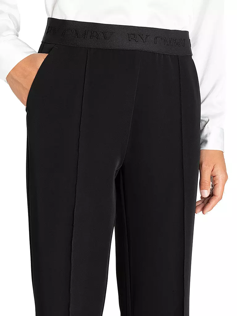 CAMBIO Hose Wide Leg AVA schwarz