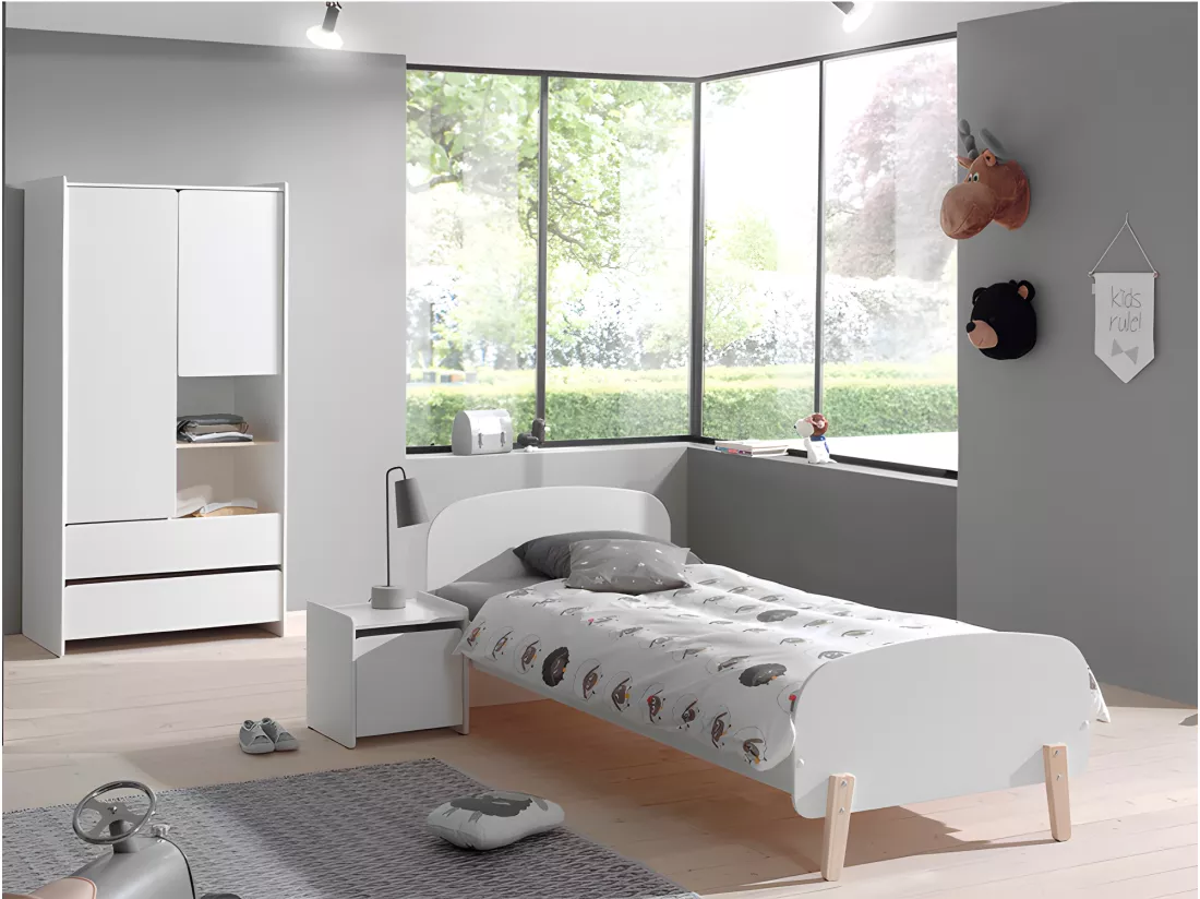 Pack - Lit Enfant, Chevet & Armoire 