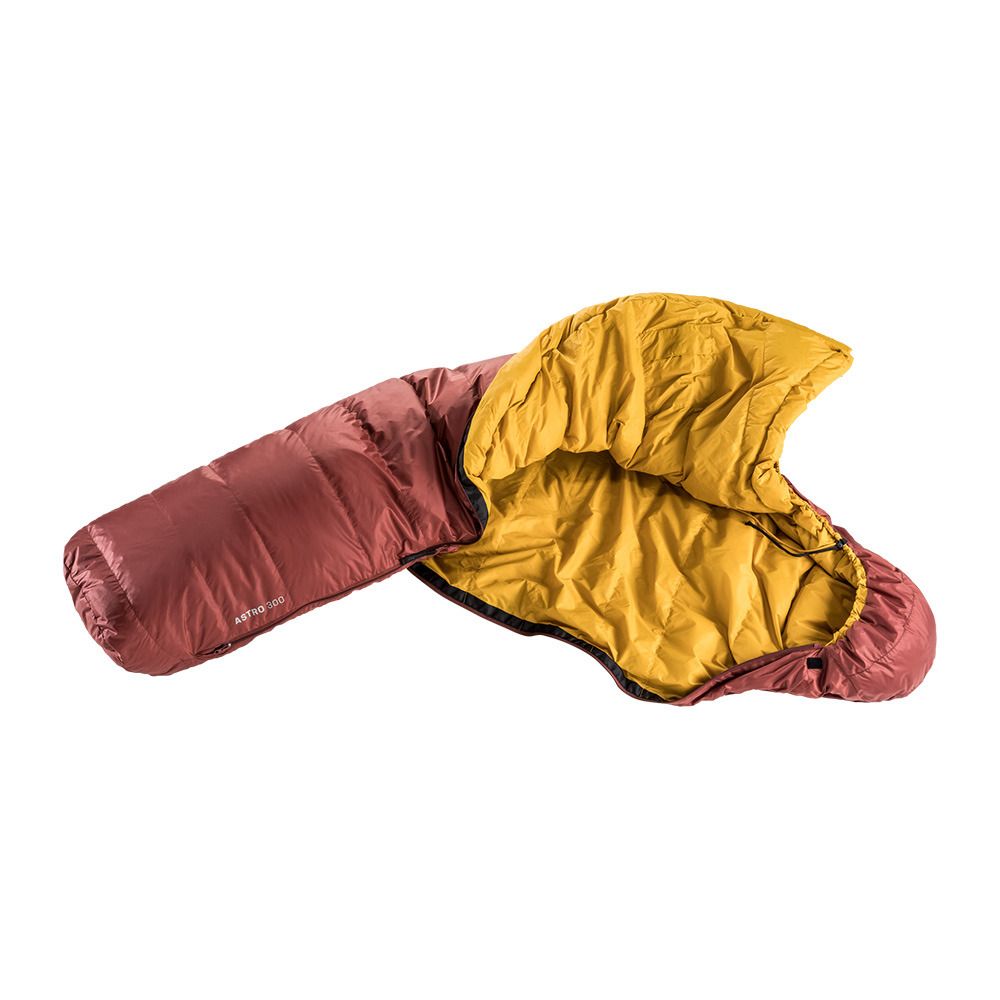 Deuter ASTRO 300 +3°C - Sac de couchage redwood-curry