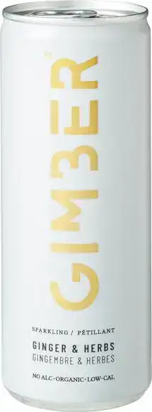 Sparkling ginger & herbs