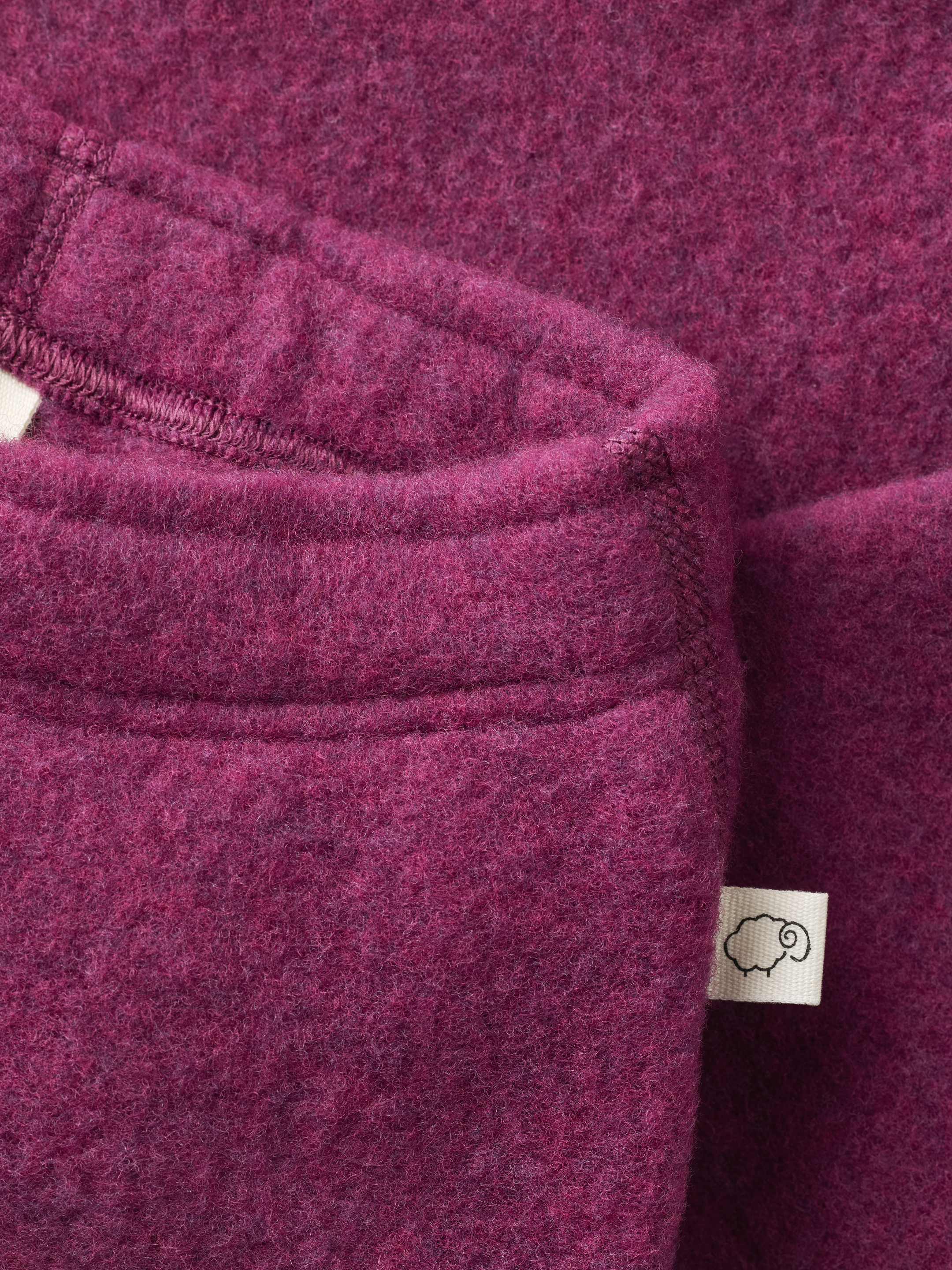 Broek van merinowolfleece voor baby's