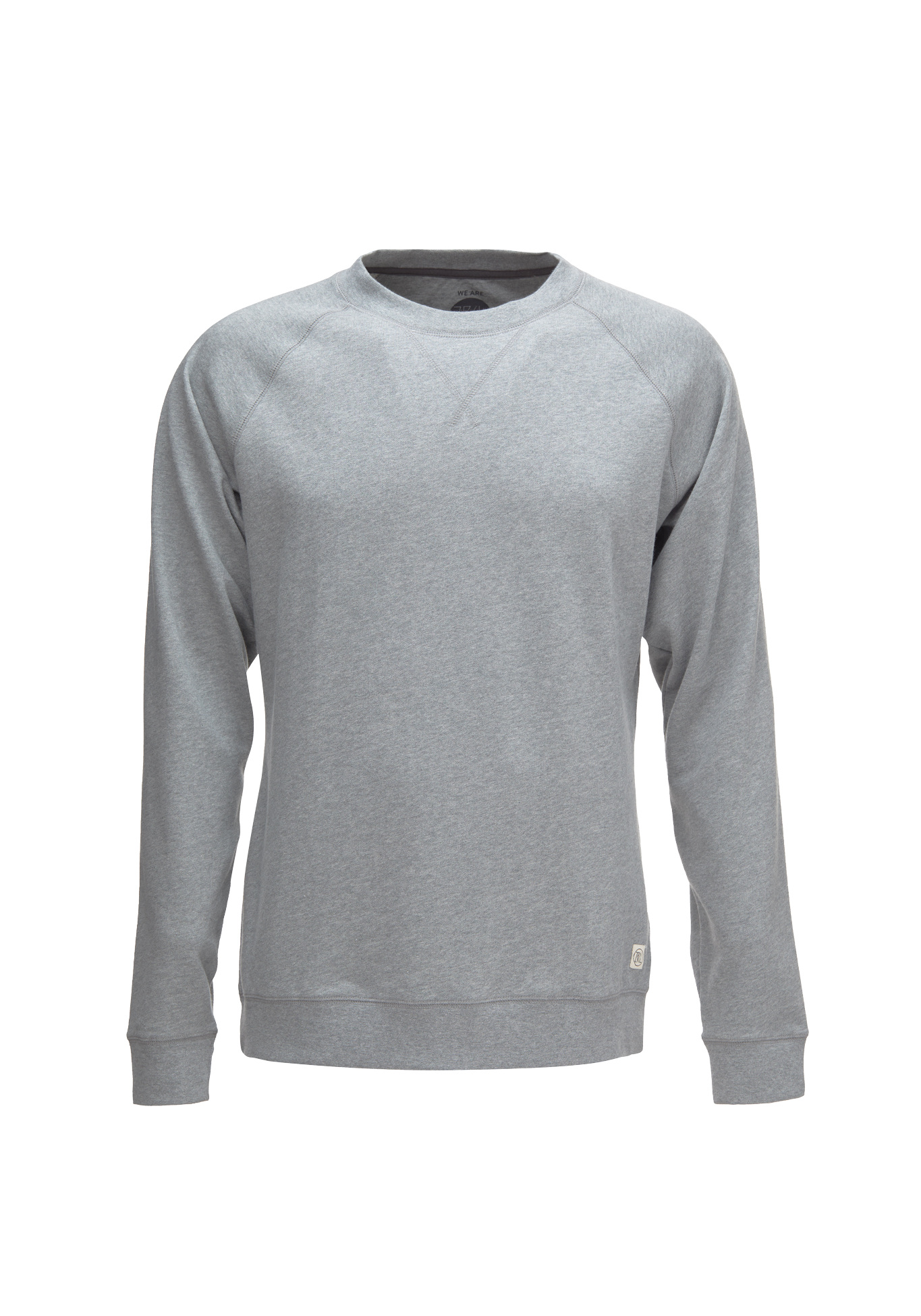 WE ARE ZRCL Herren-Sweater Basic Stone Grey