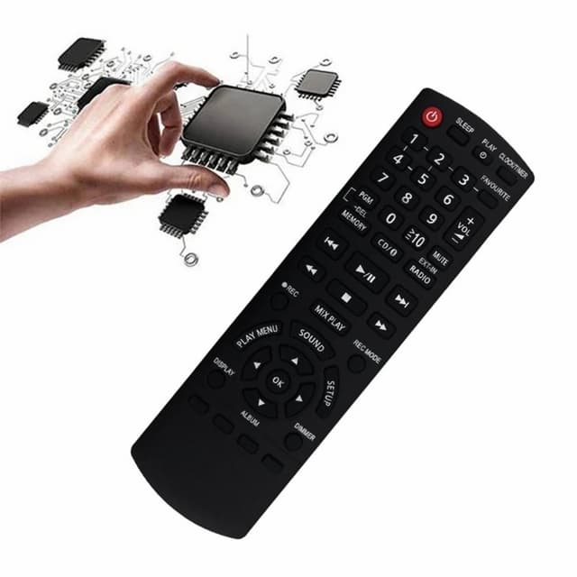 TV fjernbetjening Erstatning for N2QAYB001102 Til Panasonic TV